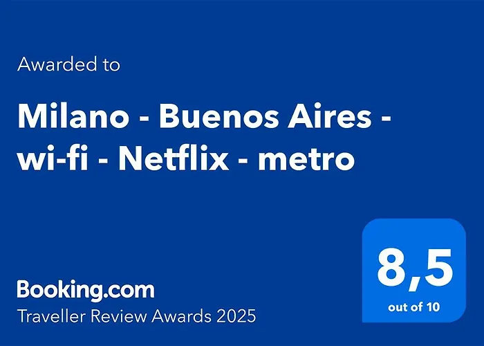 Milano - Buenos Aires - wi-fi - Netflix - subway 5 min - near central station